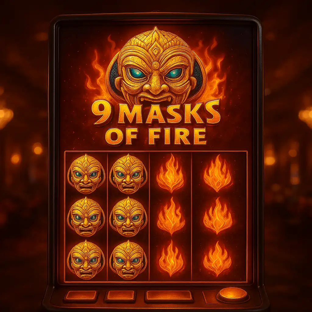 9 Masks Of Fire slot game thumbnail
